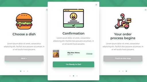 Food Delivery Service - Canaan Collins | Freelance Web Developer